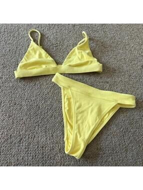 PacSun Women's Yellow Bikinis-and-tankini-set